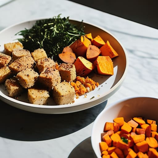 Meal prepping using The "Component" Method.