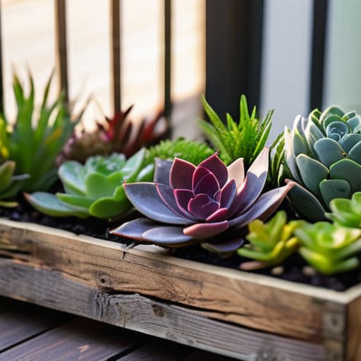 The Low-Stakes Vertical Garden balcony living wall.