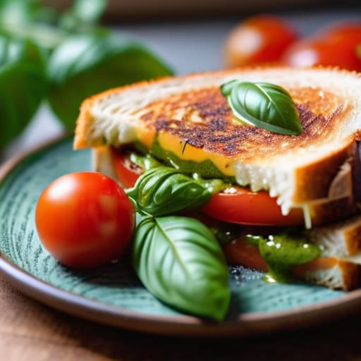 The Elevated Adult Grilled Cheese sourdough sandwich.
