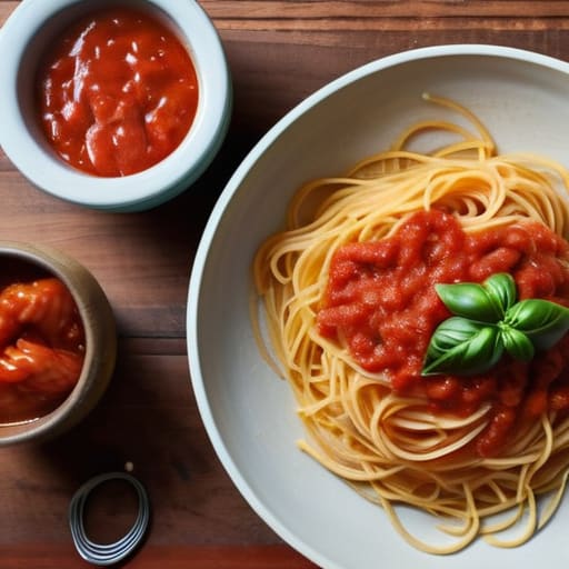 Easy meal using The Pantry Pasta Hack.
