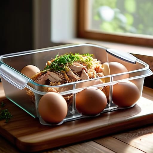 Batch of shredded chicken, The Protein Shortcut.