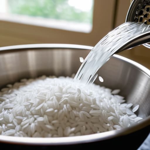The Small Habit of Rinsing Rice Before Cooking
