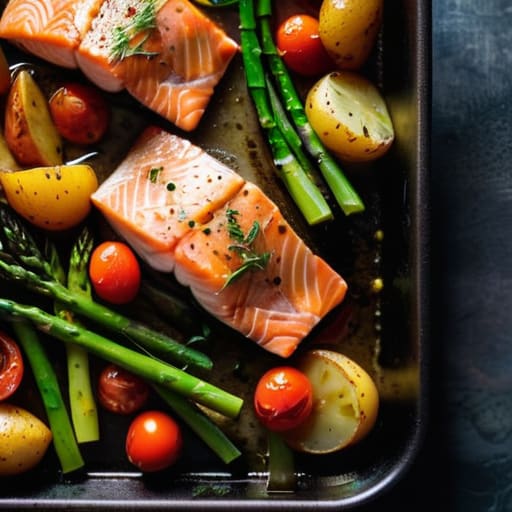 Easy simple sheet pan dinners for cleanup.