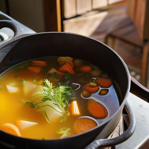 Learn how to make soup from scraps.